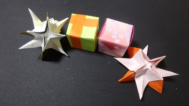 折り紙の箱がかわいいプレゼントボックスの折り方 誕生会で飾ろう