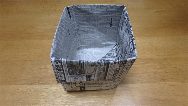 紙 ゴミ箱 の 作り方
