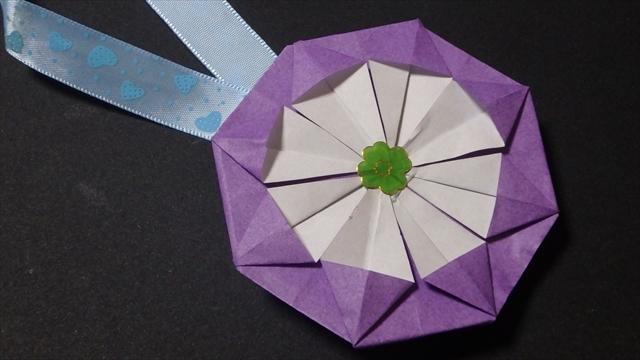 折り紙でメダルの作り方 簡単な基本のメダルの折り方