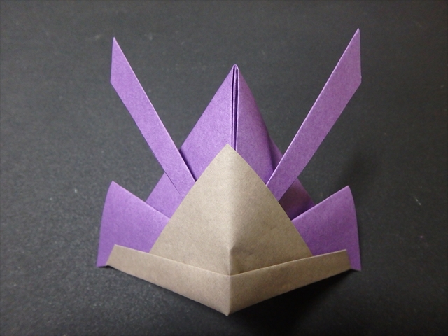 折り紙で兜の作り方 かっこいい伊達政宗風の折り方
